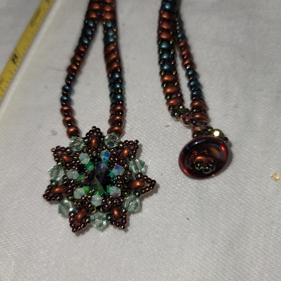 Earring And Necklace Super Duo Set - Picture 5 of 10